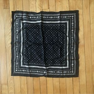 Coach Silk Scull Square Scarf